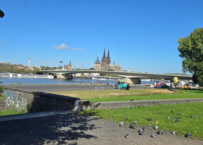 Privat bolig Penthouse Deutz Lanxess Arena Messe Heumarkt *