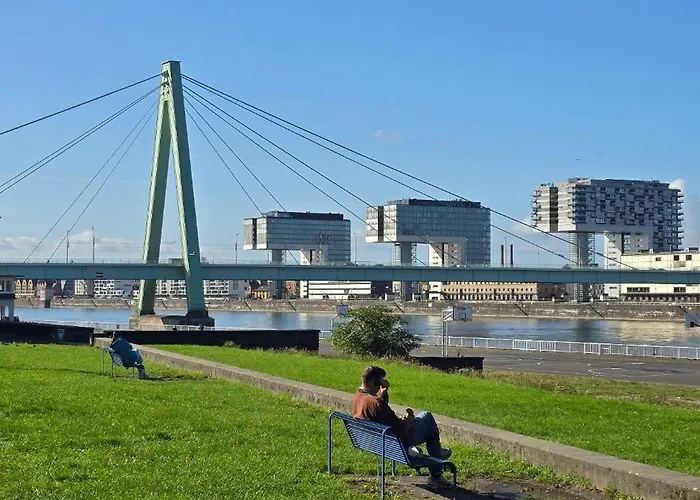Penthouse Deutz Lanxess Arena Messe Heumarkt Ubytování v soukromí Kolín nad Rýnem