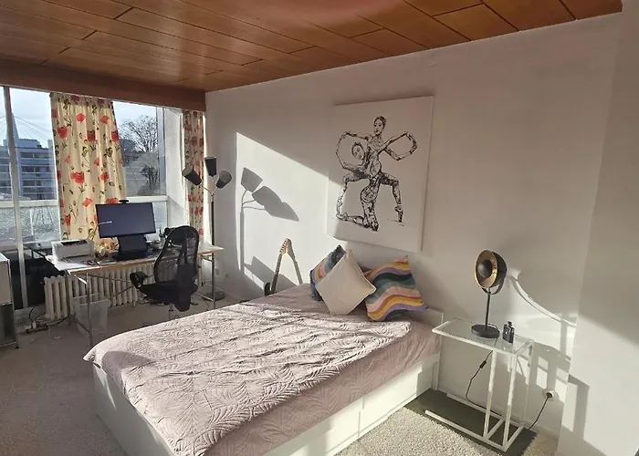 Penthouse Deutz Lanxess Arena Messe Heumarkt Ubytování v soukromí Kolín nad Rýnem